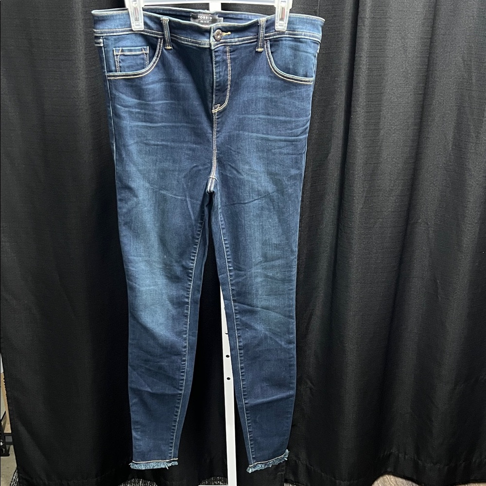 Torrid Deep Blue Skinny Jeans